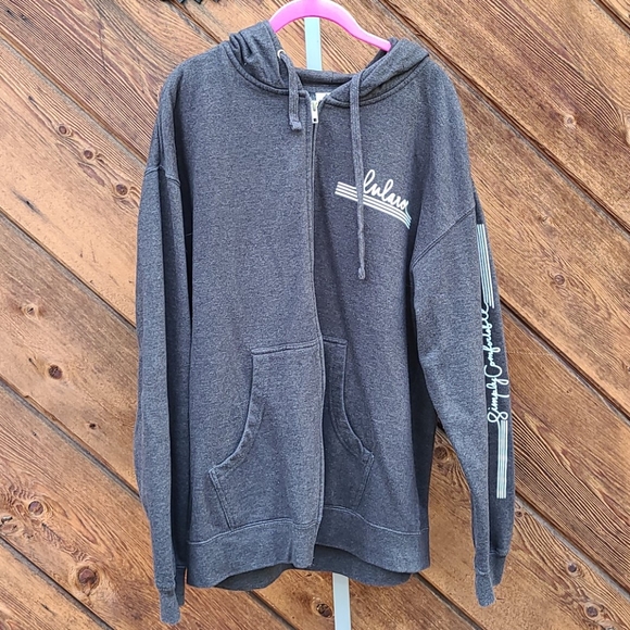 LuLaRoe Tops - LULAROE SUPPLY ZIP SWEATSHIRT